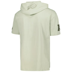 Buffalo Bills  Pro Standard Neutrals Short Sleeve Pullover Hoodie
