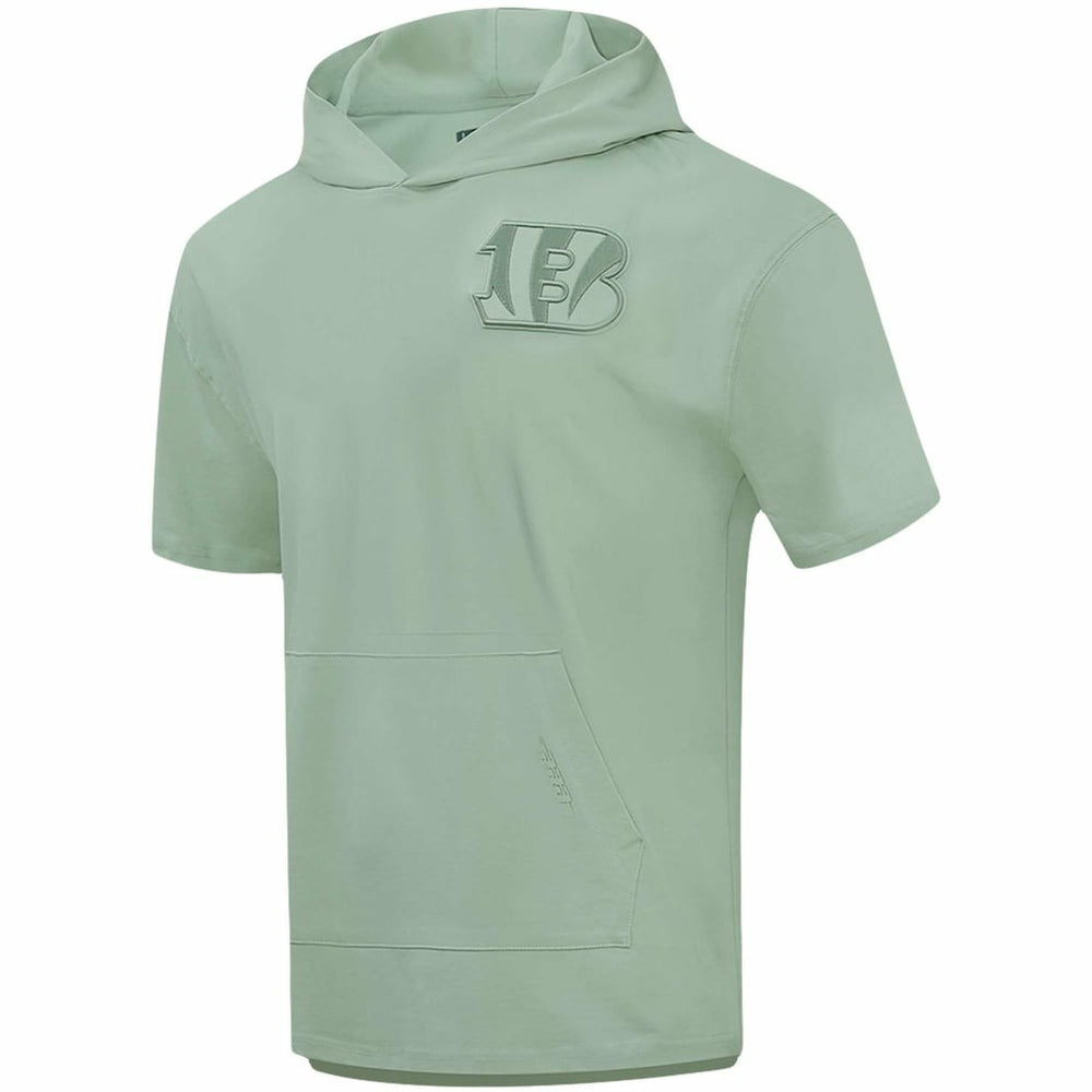 Cincinnati Bengals  Pro Standard Neutrals Short Sleeve Pullover Hoodie