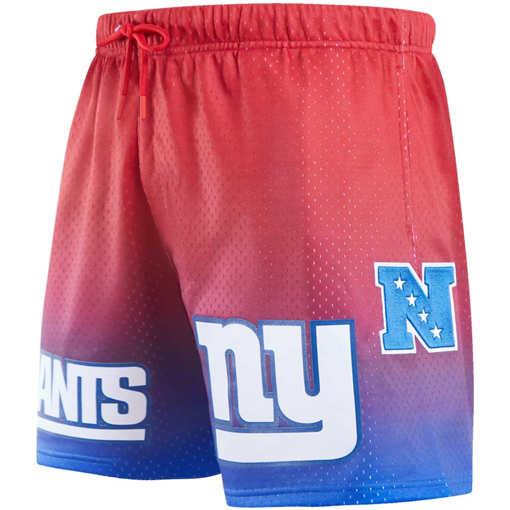 New York Giants  Pro Standard Ombre Mesh Shorts