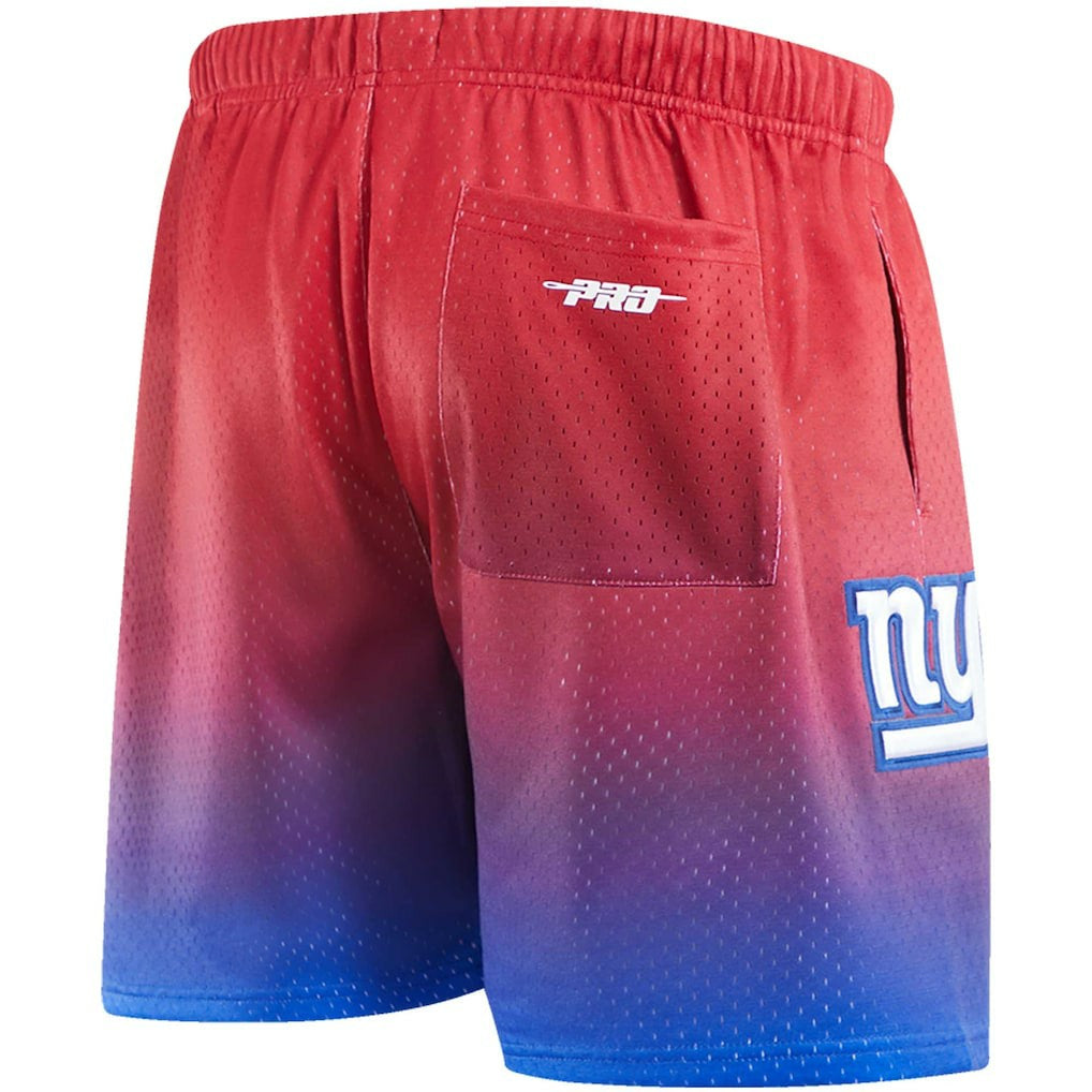 New York Giants  Pro Standard Ombre Mesh Shorts