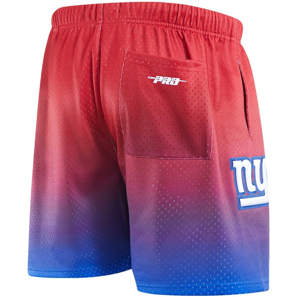 New York Giants  Pro Standard Ombre Mesh Shorts