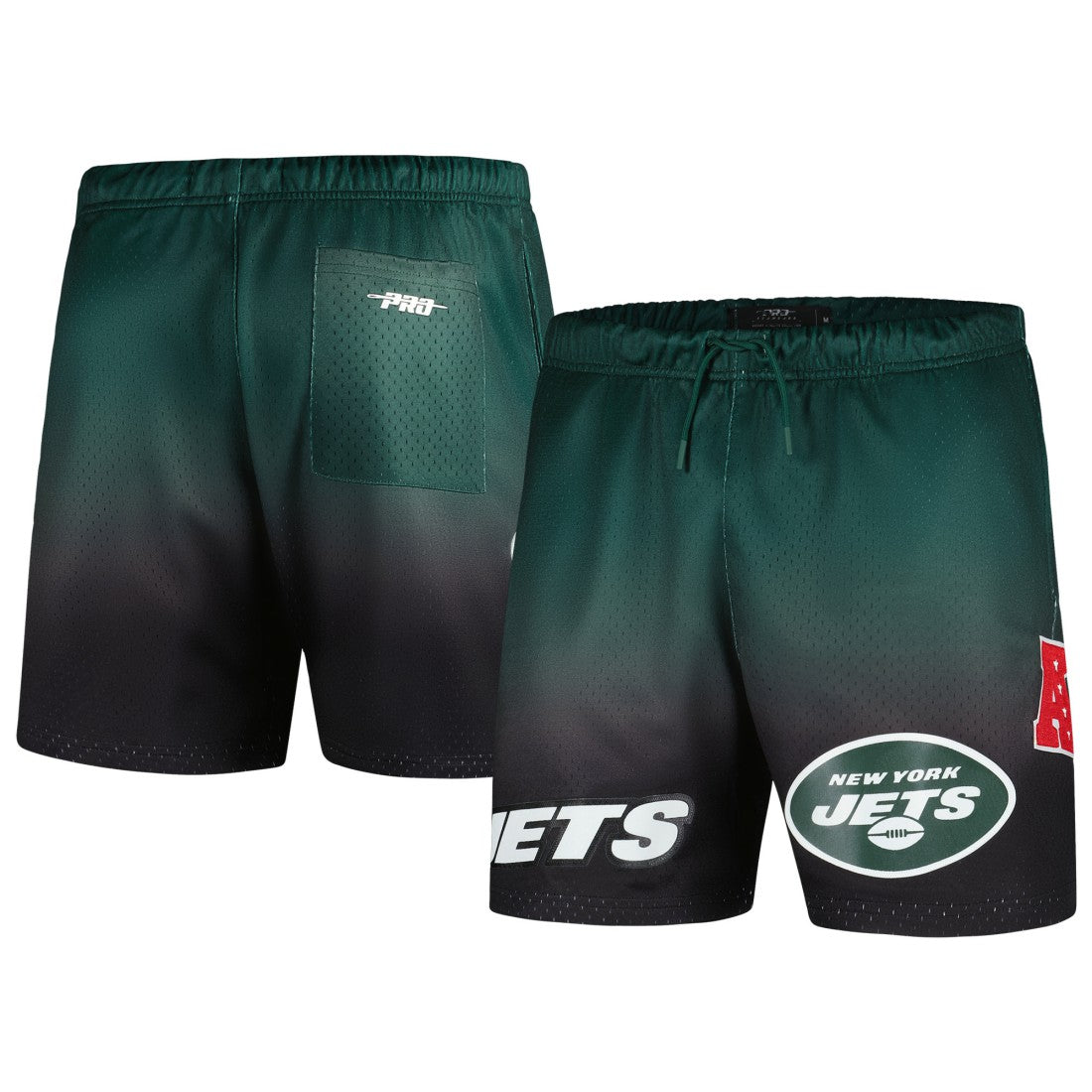 New York Jets  Pro Standard Ombre Mesh Shorts