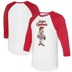 St. Louis Cardinals Tiny Turnip Women's Babes 3/4-Sleeve Raglan T-Shirt | MLB For sale