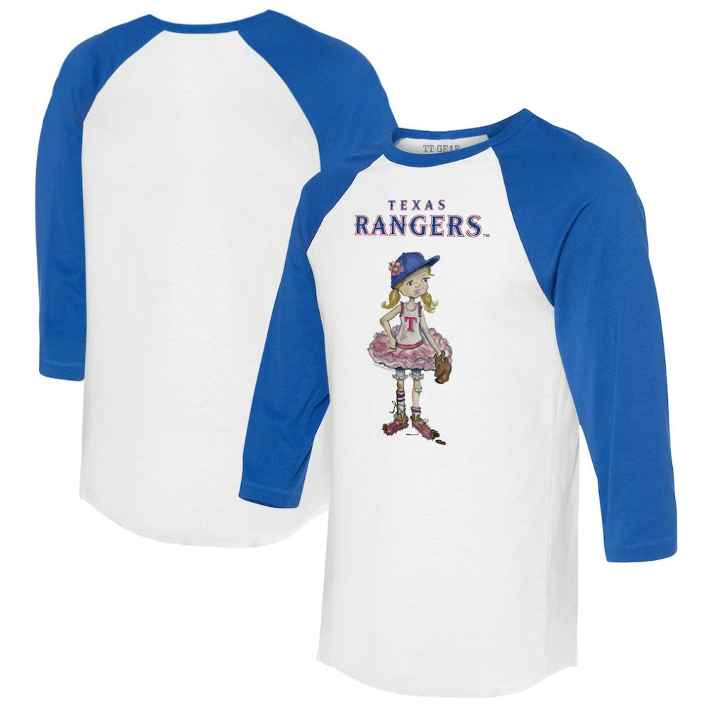 Texas Rangers Tiny Turnip Women's Babes 3/4-Sleeve Raglan T-Shirt | MLB Online