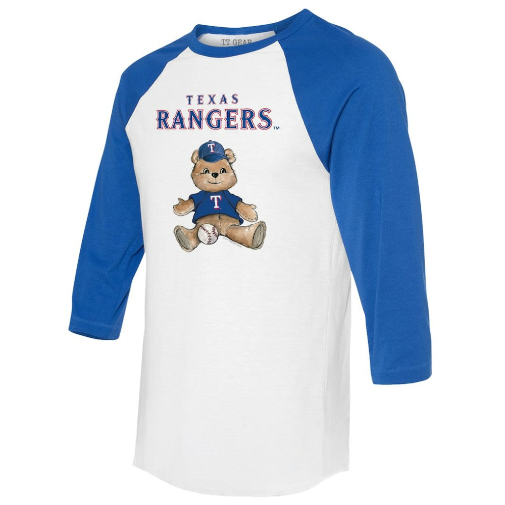 Texas Rangers Tiny Turnip Women's Teddy Boy 3/4-Sleeve Raglan T-Shirt | MLB Online