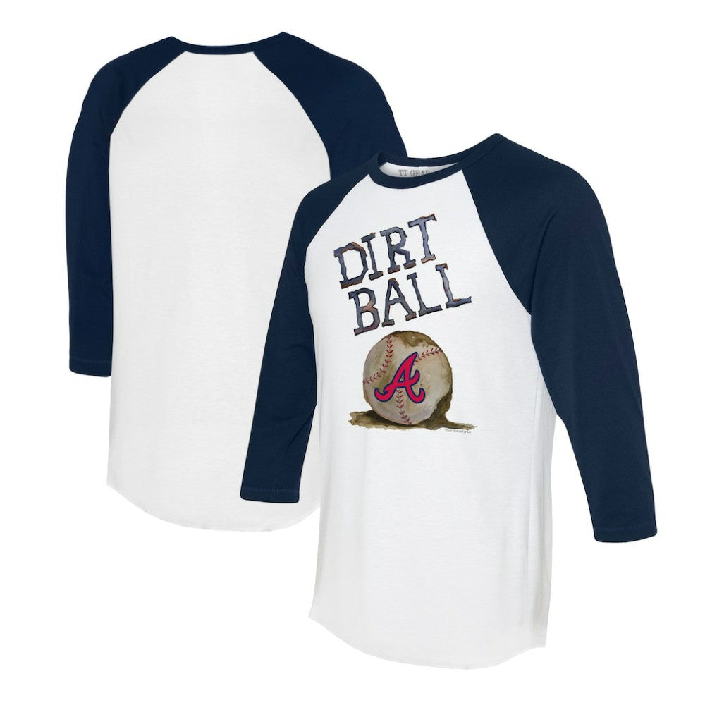 Atlanta Braves Tiny Turnip Women's Dirt Ball 3/4-Sleeve Raglan T-Shirt | MLB Online