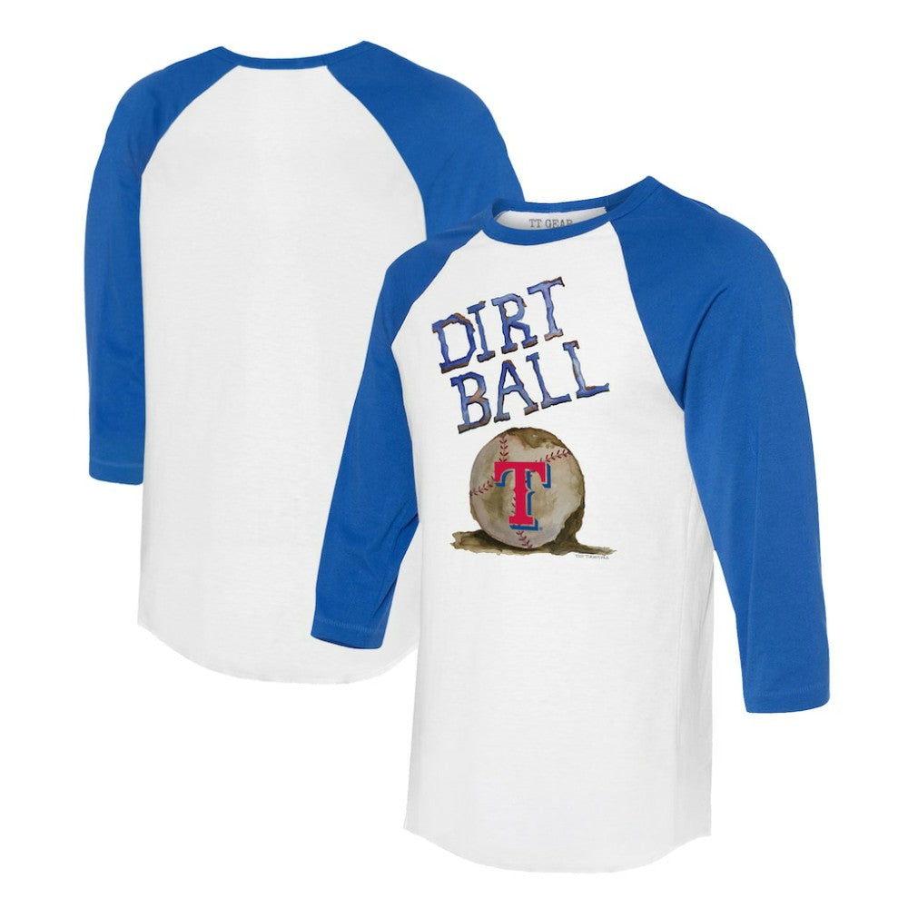 Texas Rangers Tiny Turnip Women's Dirt Ball 3/4-Sleeve Raglan T-Shirt | MLB Online