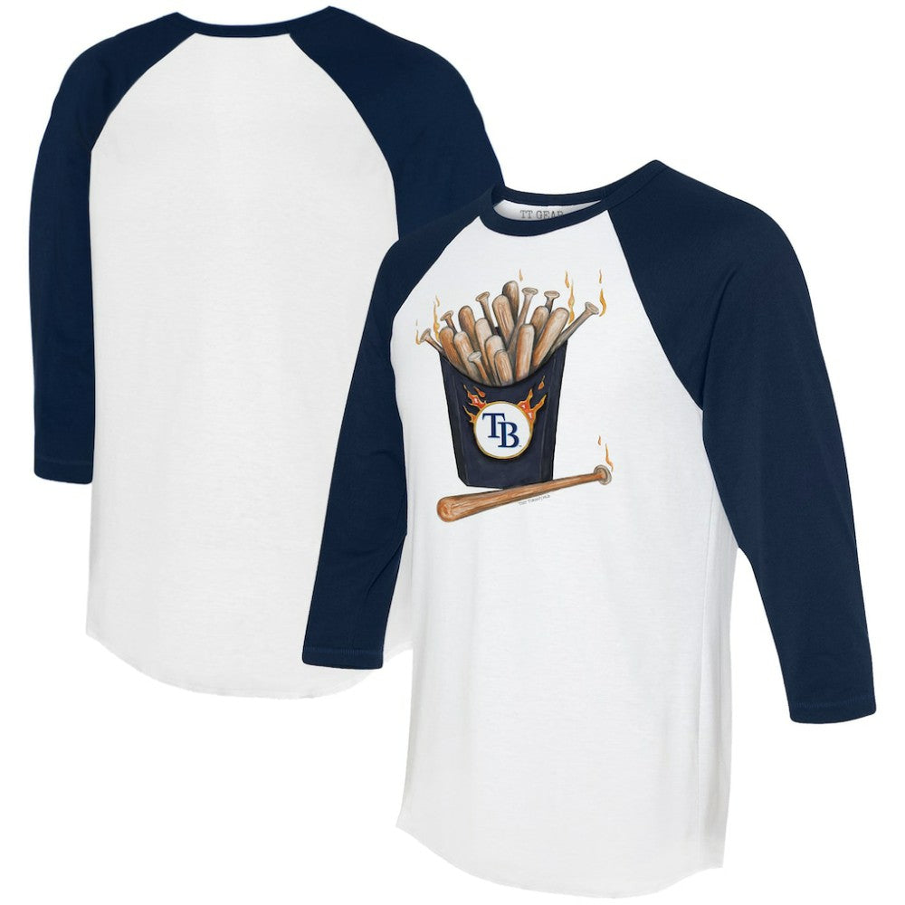 Tampa Bay Rays Tiny Turnip Women's Hot Bats 3/4-Sleeve Raglan T-Shirt | MLB On Sale