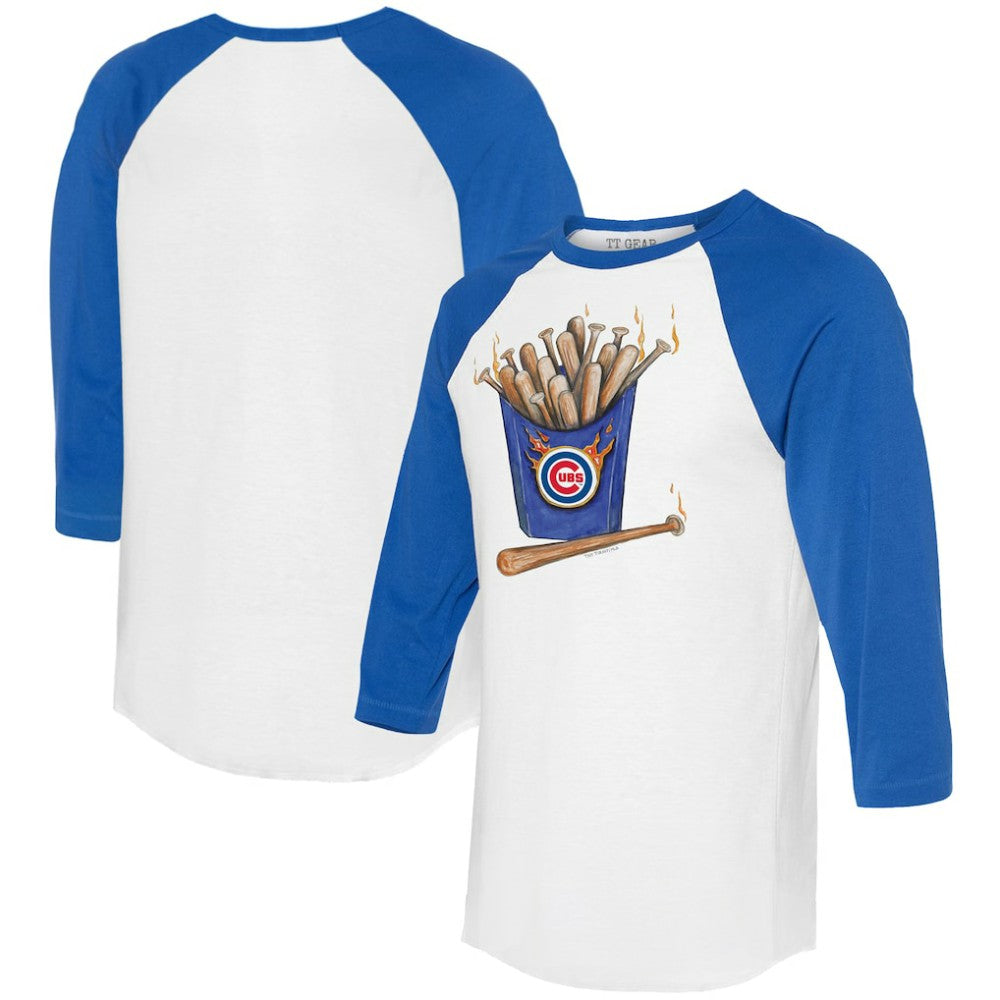 Chicago Cubs Tiny Turnip Women's Hot Bats 3/4-Sleeve Raglan T-Shirt | MLB Shop