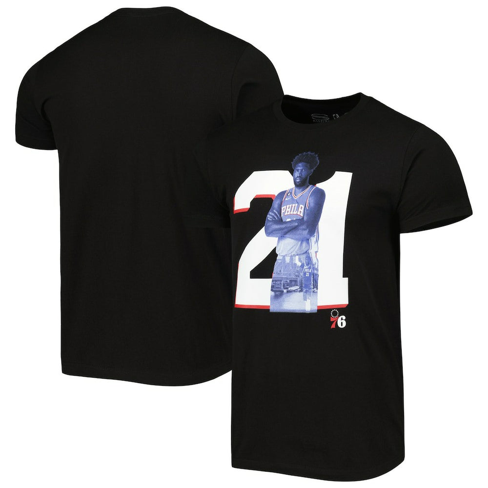 Joel Embiid Philadelphia 76ers Stadium Essentials Player Metro T-Shirt Online