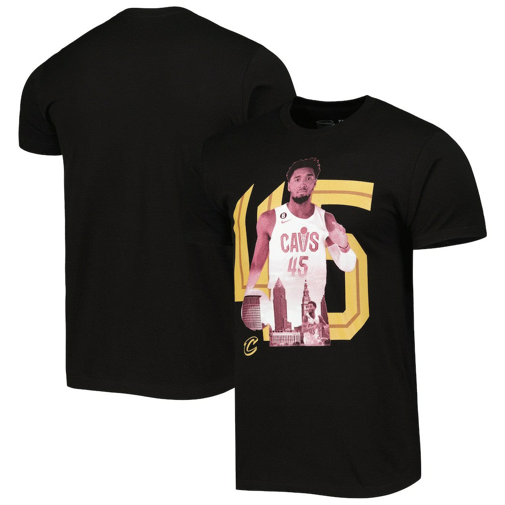 Donovan Mitchell Cleveland Cavaliers Stadium Essentials Player Metro T-Shirt sale Online