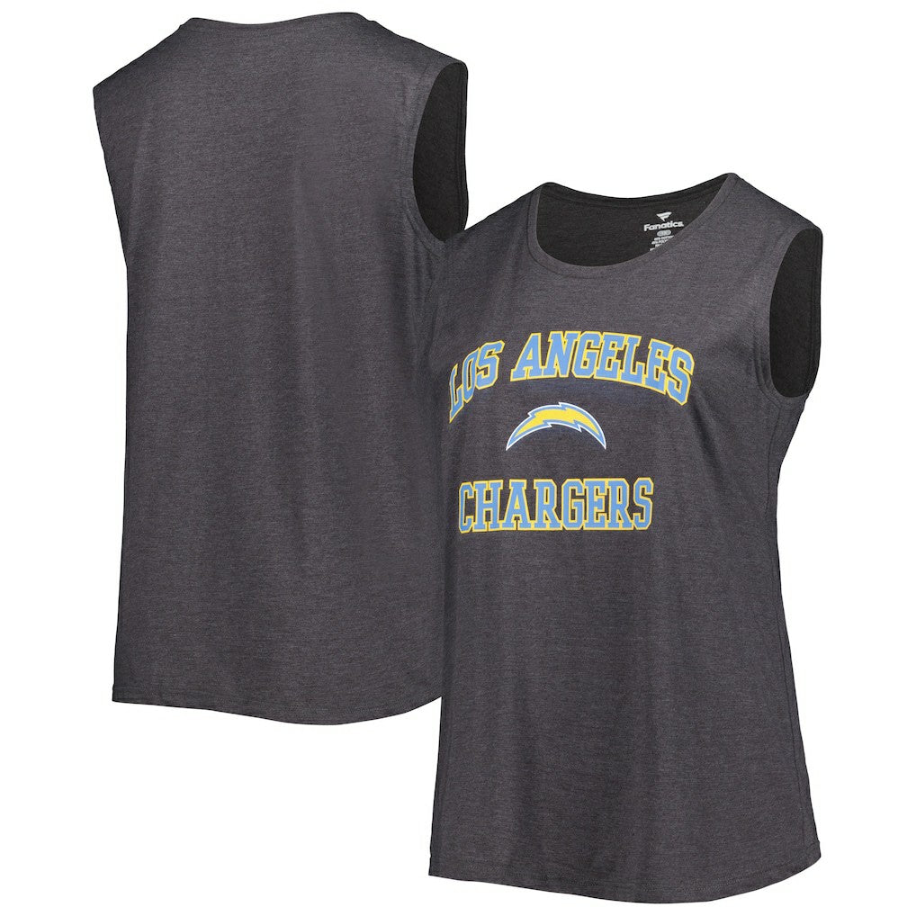 Los Angeles Chargers Fanatics Women's Plus Size Tank Top