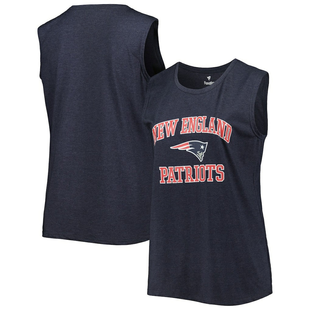 New England Patriots Fanatics Women's Plus Size Tank Top