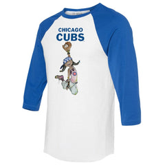 Chicago Cubs Tiny Turnip Women's Jada 3/4-Sleeve Raglan T-Shirt | MLB Near me