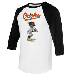 Baltimore Orioles Tiny Turnip Women's James 3/4-Sleeve Raglan T-Shirt | MLB Sale