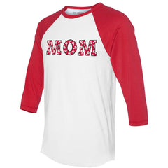 Philadelphia Phillies Tiny Turnip Women's Logo Mom 3/4-Sleeve Raglan T-Shirt | MLB Online