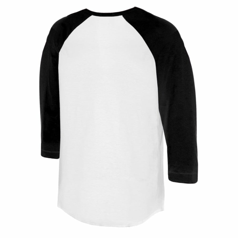 Miami Marlins Tiny Turnip Women's Nacho Helmet 3/4-Sleeve Raglan T-Shirt | MLB Discount