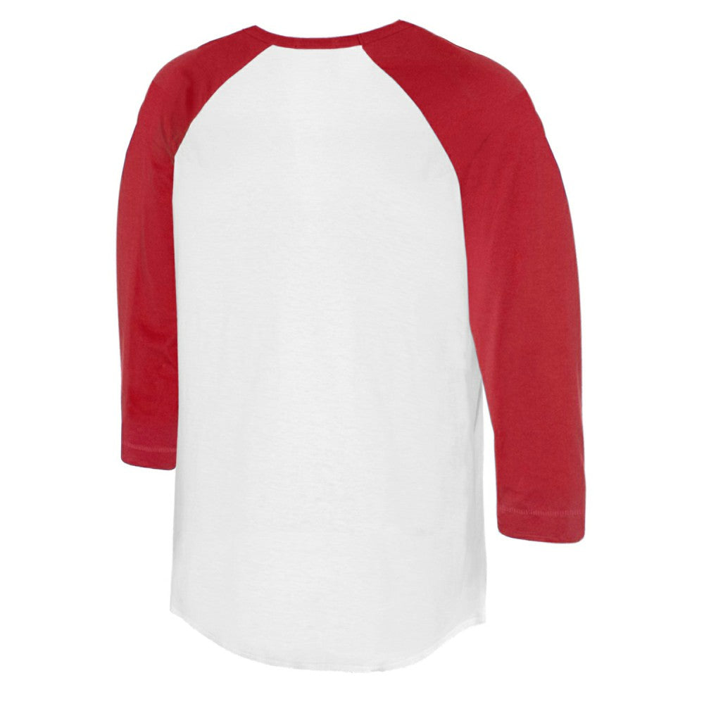 Los Angeles Angels Tiny Turnip Women's Nacho Helmet 3/4-Sleeve Raglan T-Shirt | MLB Outlet