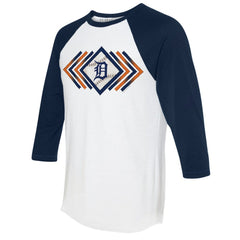 Detroit Tigers Tiny Turnip Women's Prism Arrows 3/4-Sleeve Raglan T-Shirt | MLB Shop
