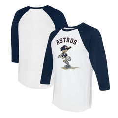 Houston Astros Tiny Turnip Women's Slugger 3/4-Sleeve Raglan T-Shirt | MLB US