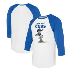 Chicago Cubs Tiny Turnip Women's Slugger 3/4-Sleeve Raglan T-Shirt | MLB Shop
