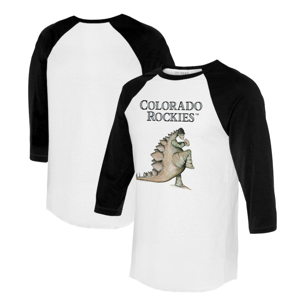 Colorado Rockies Tiny Turnip Unisex Stega 3/4-Sleeve Raglan T-Shirt | MLB Near me