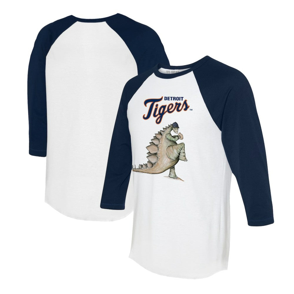 Detroit Tigers Tiny Turnip Unisex Stega 3/4-Sleeve Raglan T-Shirt | MLB For sale