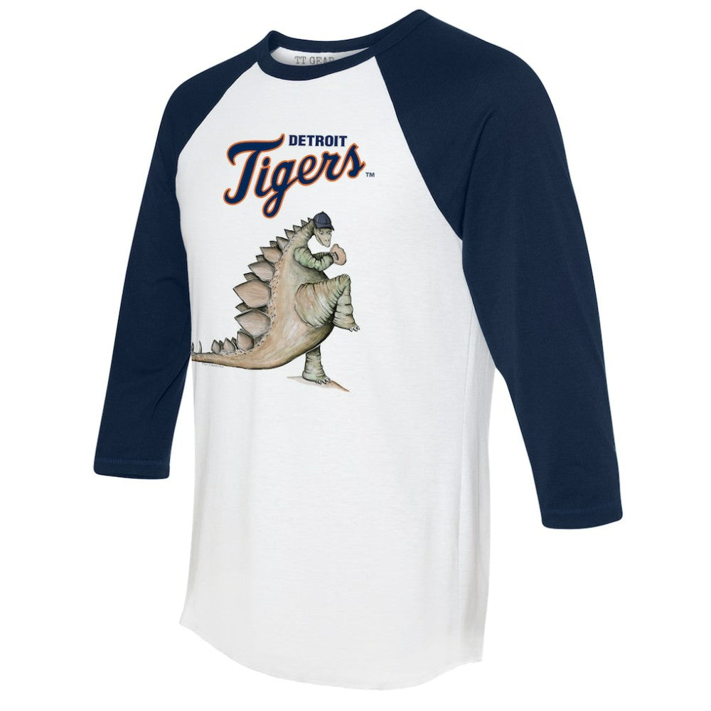 Detroit Tigers Tiny Turnip Unisex Stega 3/4-Sleeve Raglan T-Shirt | MLB For sale
