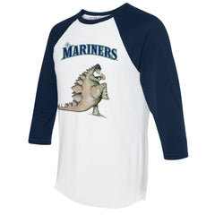 Seattle Mariners Tiny Turnip Unisex Stega 3/4-Sleeve Raglan T-Shirt | MLB Discount
