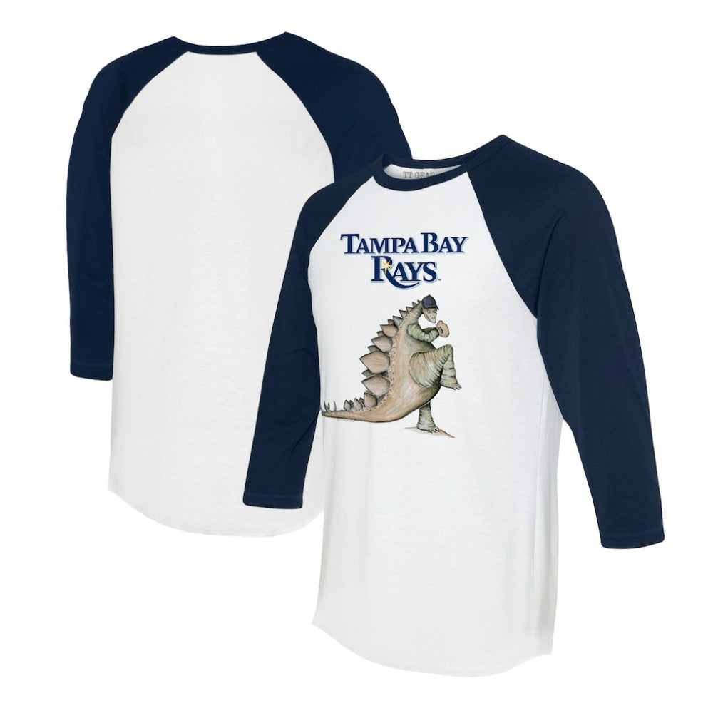 Tampa Bay Rays Tiny Turnip Unisex Stega 3/4-Sleeve Raglan T-Shirt | MLB Discount