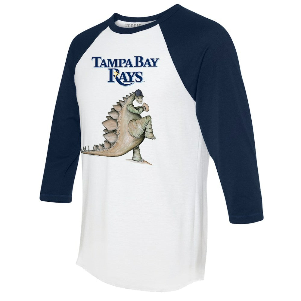 Tampa Bay Rays Tiny Turnip Unisex Stega 3/4-Sleeve Raglan T-Shirt | MLB Discount