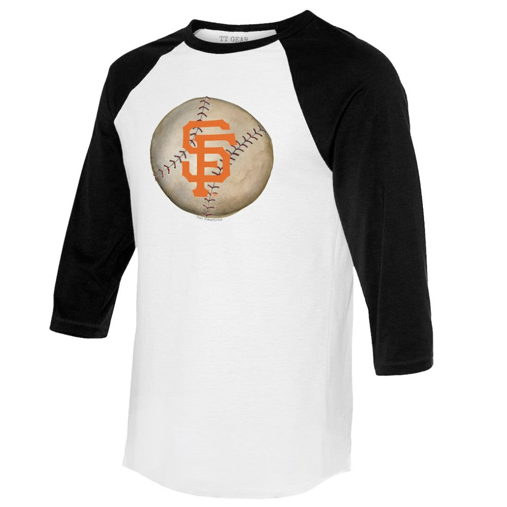 San Francisco Giants Tiny Turnip Unisex Stitched Baseball 3/4-Sleeve Raglan T-Shirt | MLB On Sale