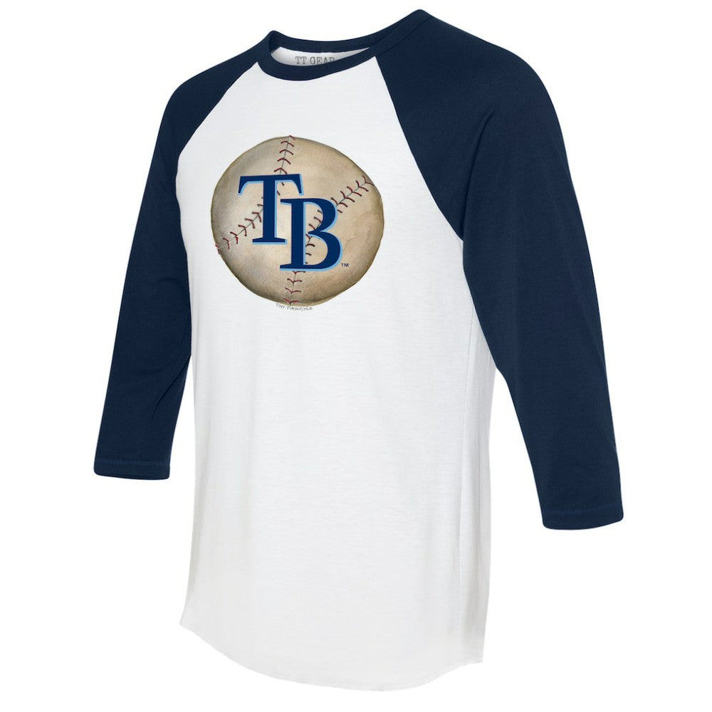 Tampa Bay Rays Tiny Turnip Unisex Stitched Baseball 3/4-Sleeve Raglan T-Shirt | MLB Online