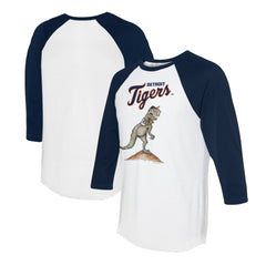 Detroit Tigers Tiny Turnip Unisex TT Rex 3/4-Sleeve Raglan T-Shirt | MLB Near me