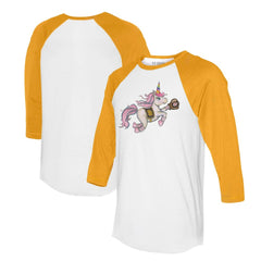 San Diego Padres Tiny Turnip Unisex Unicorn 3/4-Sleeve Raglan T-Shirt | MLB Outlet