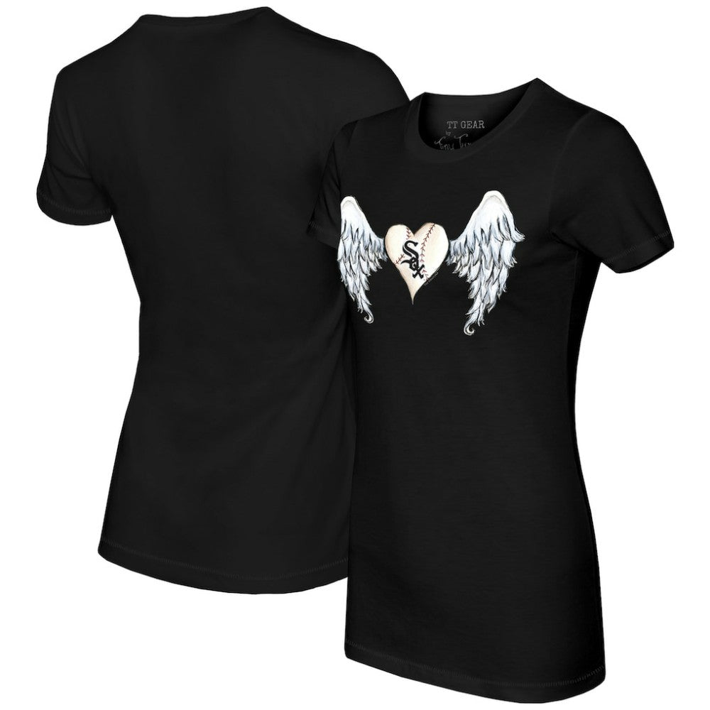 Chicago White Sox Tiny Turnip Women's Angel Wings T-Shirt | MLB US