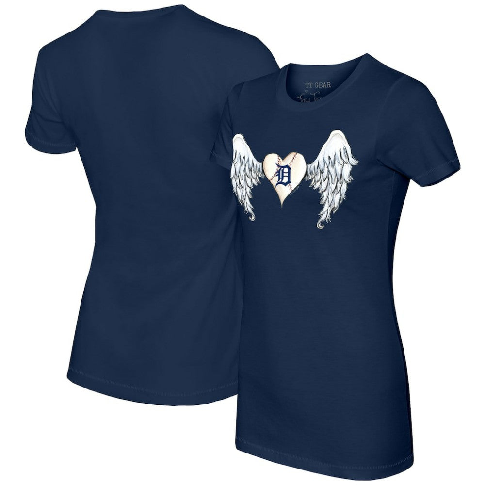 Detroit Tigers Tiny Turnip Women's Angel Wings T-Shirt | MLB For sale