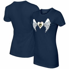 Milwaukee Brewers Tiny Turnip Women's Angel Wings T-Shirt | MLB Sale