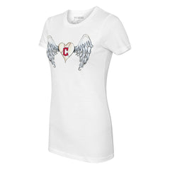 Cleveland Guardians Tiny Turnip Women's Angel Wings T-Shirt | MLB Discount