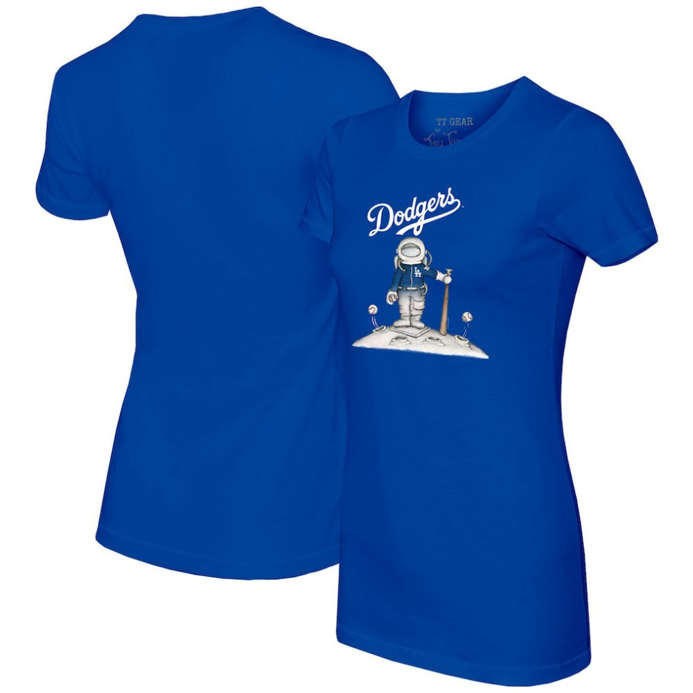 Los Angeles Dodgers Tiny Turnip Women's Astronaut T-Shirt | MLB New