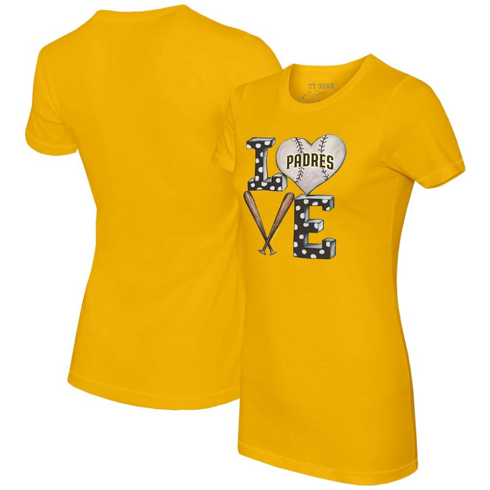 San Diego Padres Tiny Turnip Women's Baseball Love T-Shirt | MLB Near me