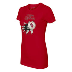 St. Louis Cardinals Tiny Turnip Women's Baseball Tear T-Shirt | MLB Shop