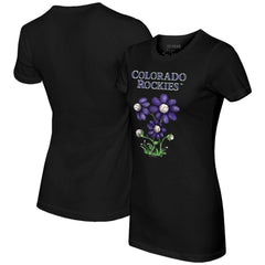 Colorado Rockies Tiny Turnip Women's Blooming Baseballs T-Shirt | MLB Near me