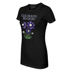 Colorado Rockies Tiny Turnip Women's Blooming Baseballs T-Shirt | MLB Near me