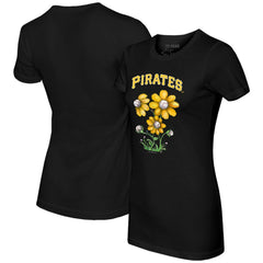 Pittsburgh Pirates Tiny Turnip Women's Blooming Baseballs T-Shirt | MLB Outlet