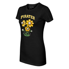 Pittsburgh Pirates Tiny Turnip Women's Blooming Baseballs T-Shirt | MLB Outlet