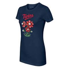Minnesota Twins Tiny Turnip Women's Blooming Baseballs T-Shirt | MLB Shop
