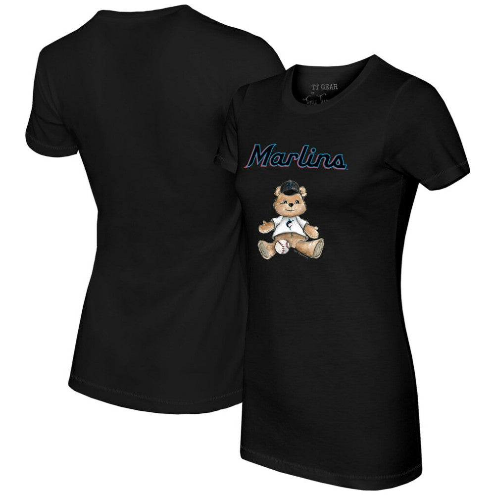 Miami Marlins Tiny Turnip Women's Teddy Boy T-Shirt | MLB For sale
