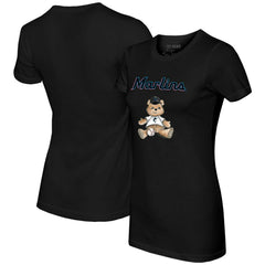 Miami Marlins Tiny Turnip Women's Teddy Boy T-Shirt | MLB For sale