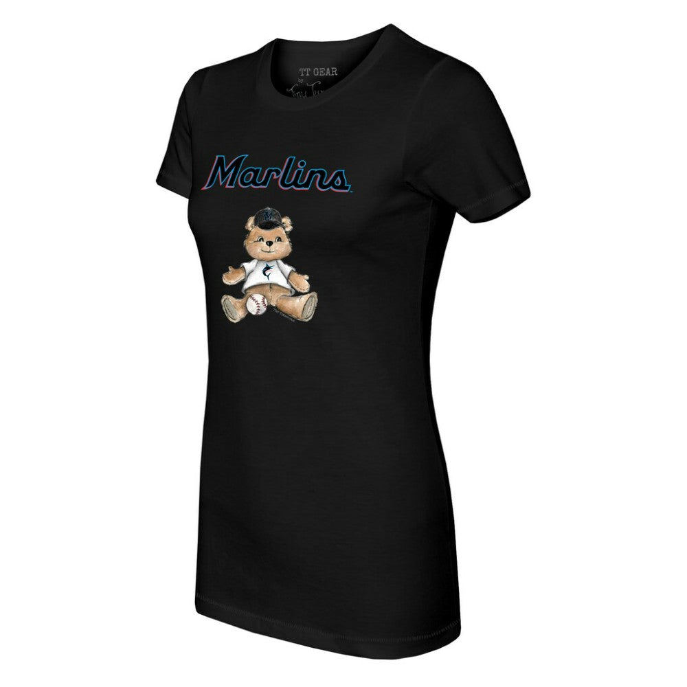 Miami Marlins Tiny Turnip Women's Teddy Boy T-Shirt | MLB For sale